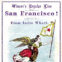 Dashing Wave [clipper card] Winsor's Regular Line for San Francisco.